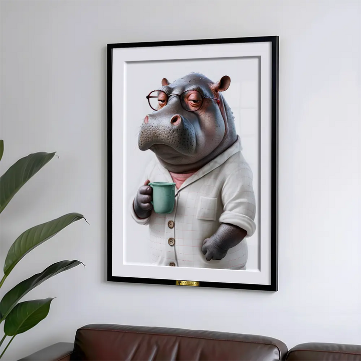 Morning Mood Hippo