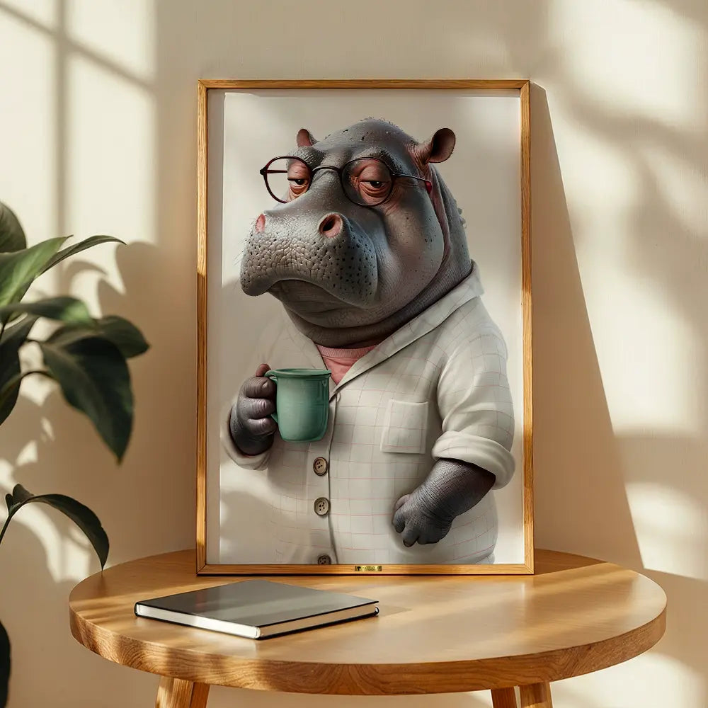 Morning Mood Hippo