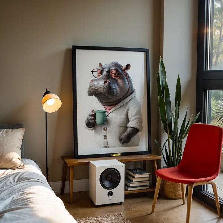 Morning Mood Hippo