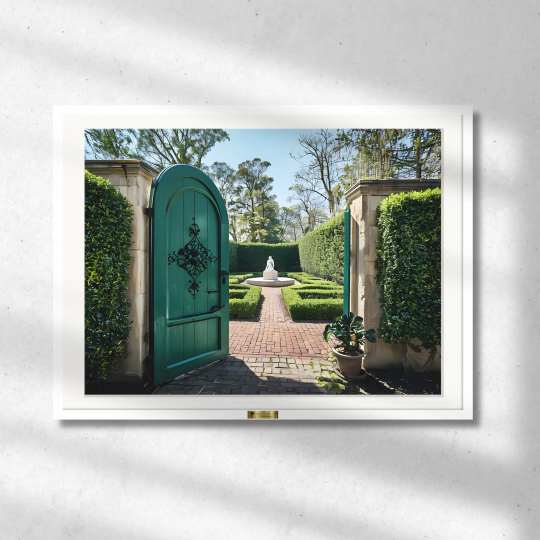Serene Garden Path