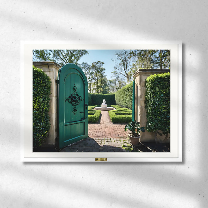 Serene Garden Path