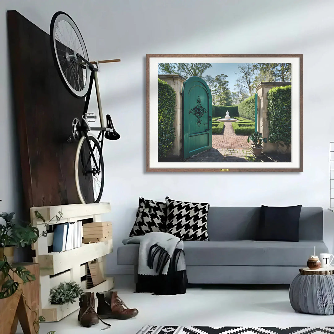 Serene Garden Path