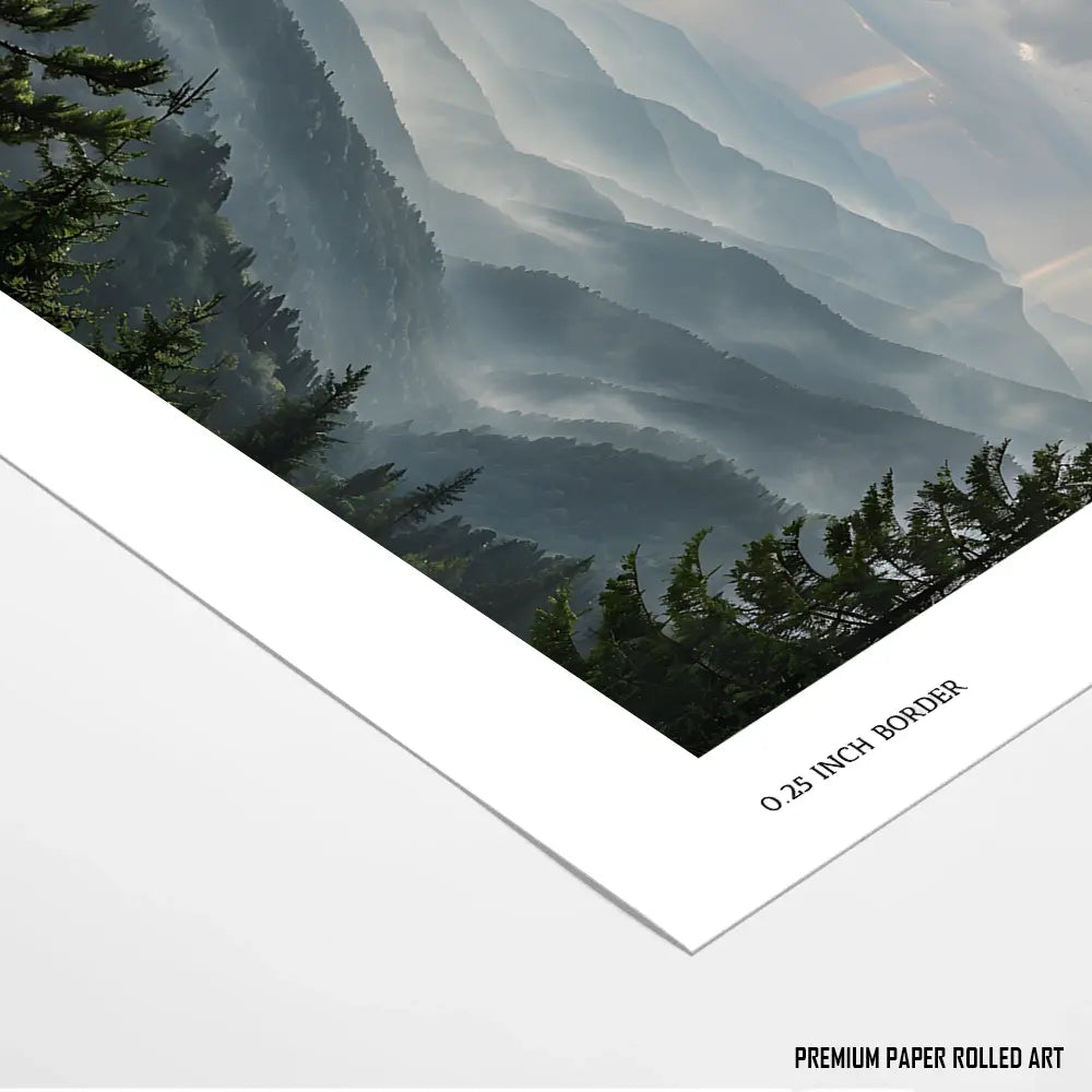 Misty Mountain Rainbow