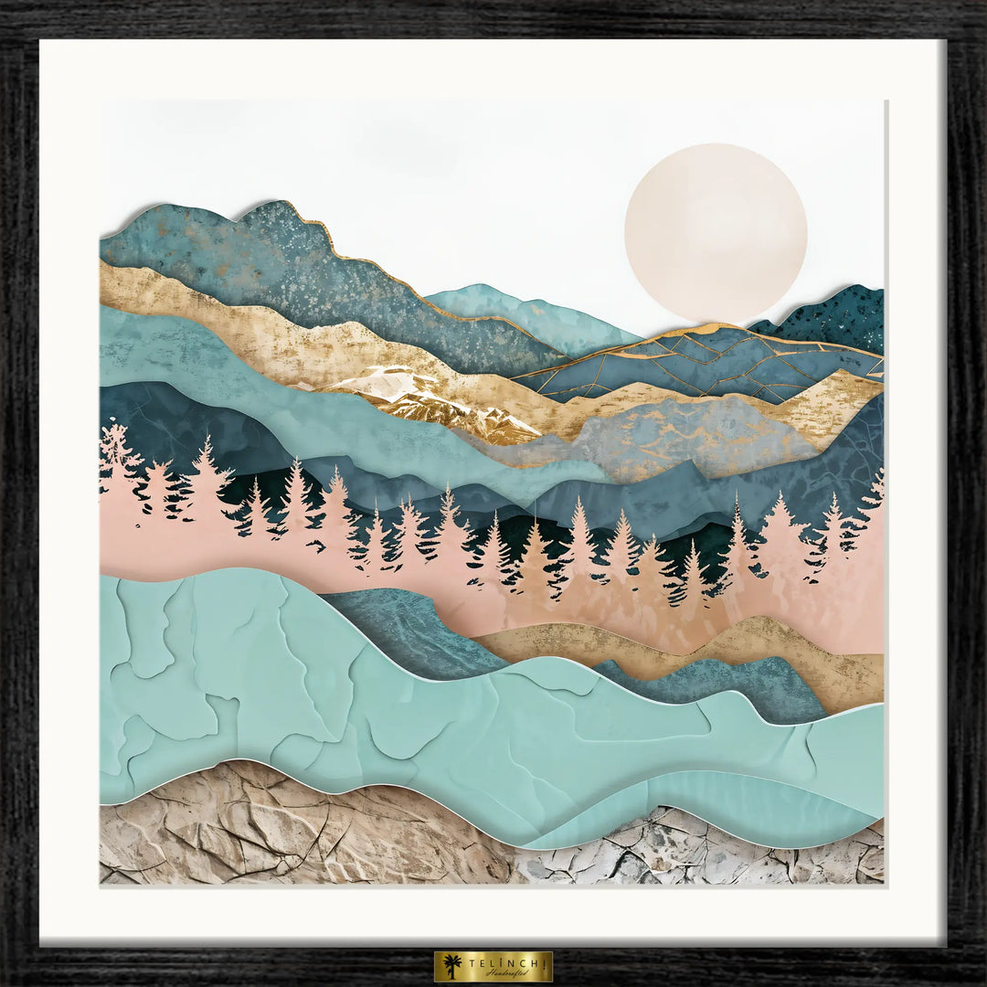 Dreamy Paper Landscape