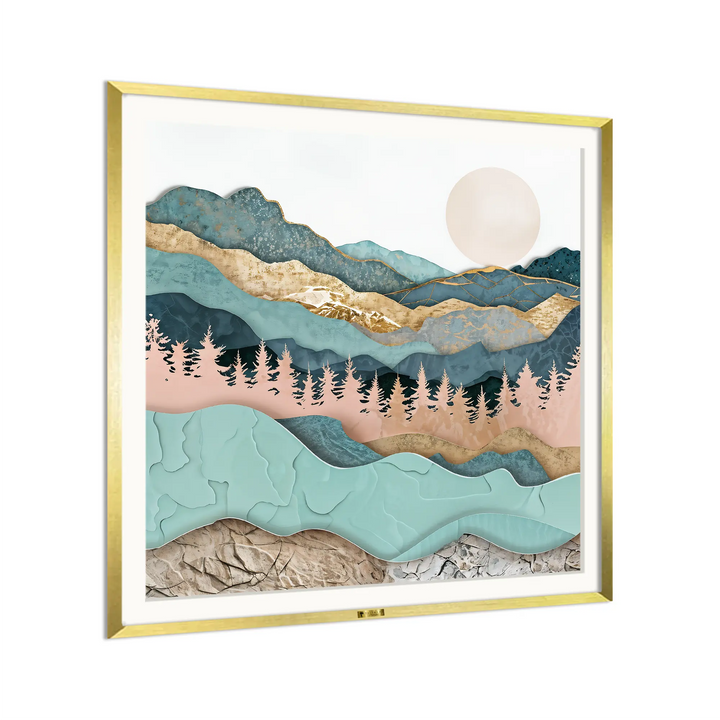 Dreamy Paper Landscape