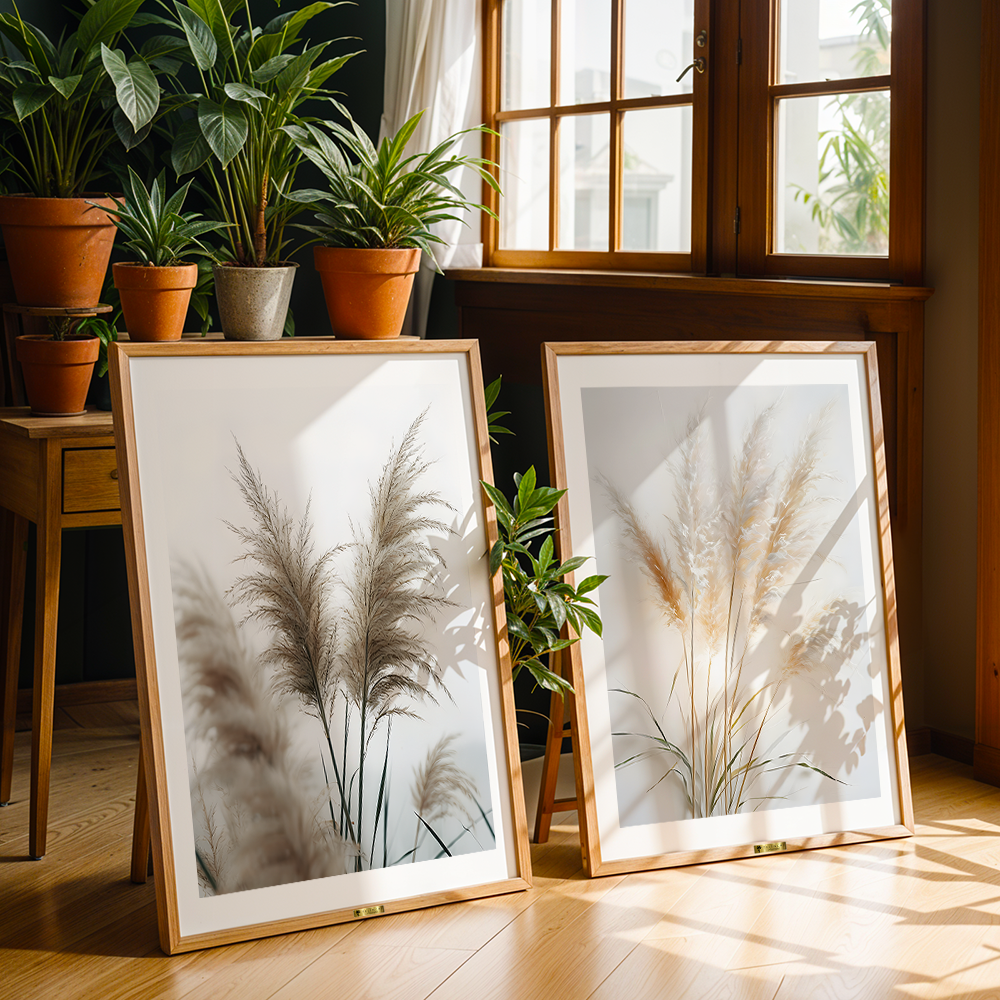 Floral and Botanical Wall Art Set of 2 - Telinchi