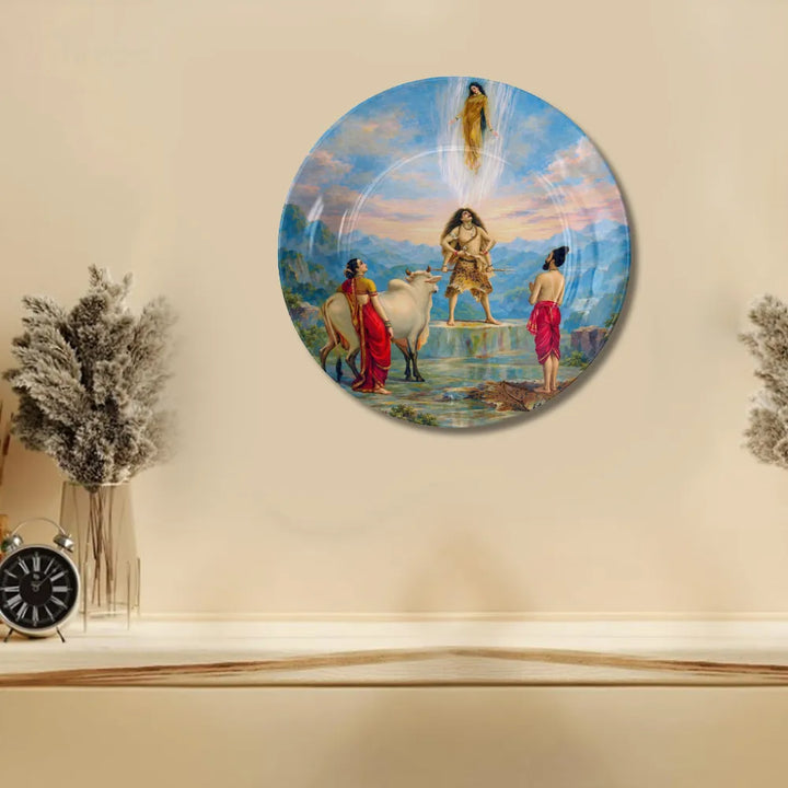 Raja Ravi Varma Gangavataran – Descent of Goddess Ganga