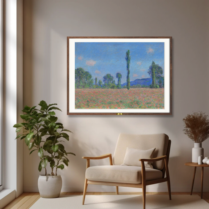 Sunshine and Blooms, Claude Monet Art Painting