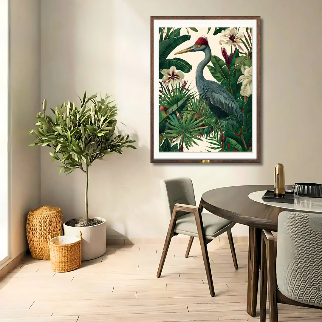 Crane in Paradise