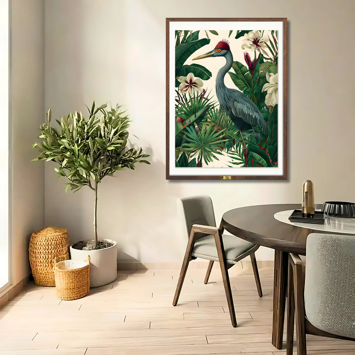 Crane in Paradise