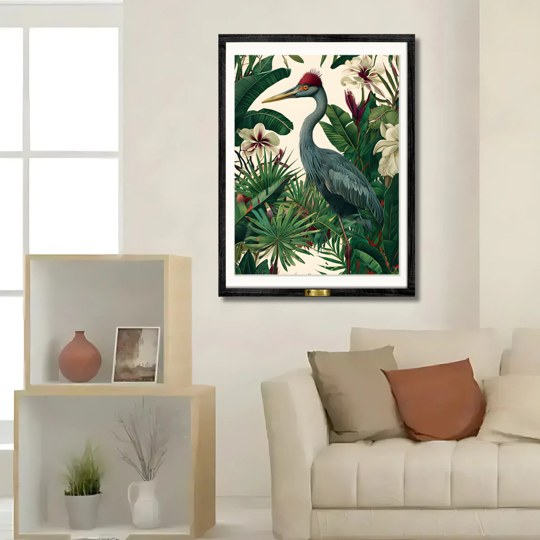 Crane in Paradise