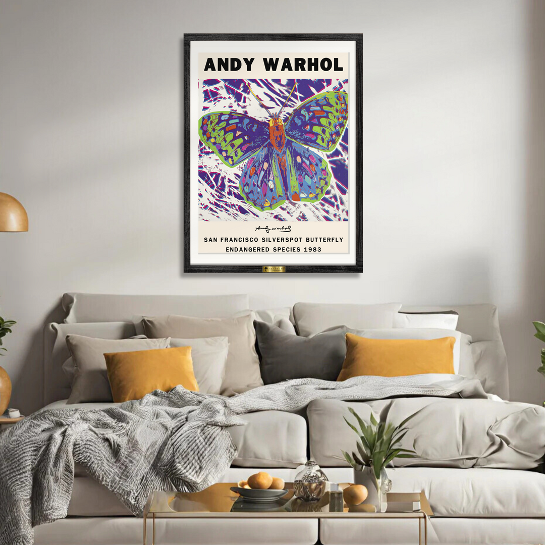Butterfly Pop by Andy Warhol