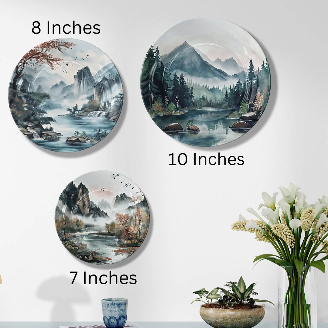 Set of 3 Art Plate