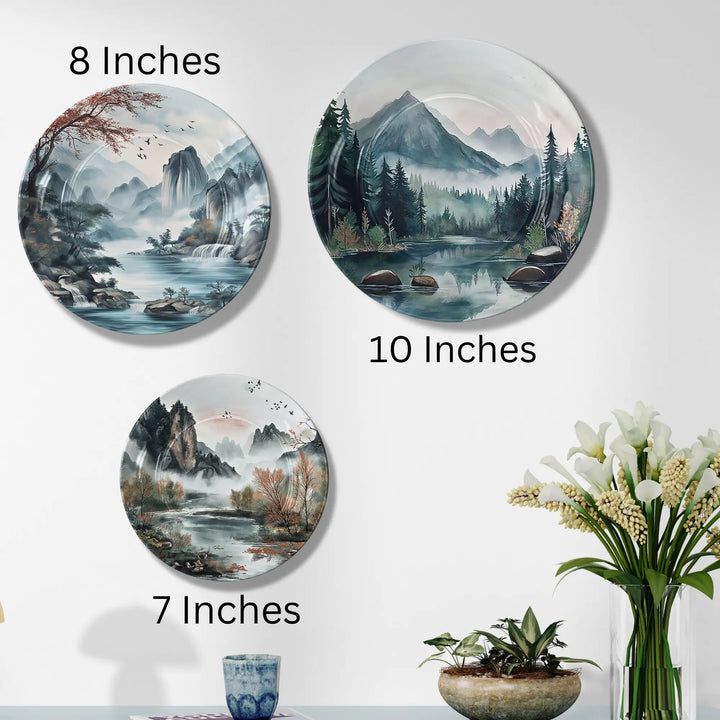 Set of 3 Art Plate
