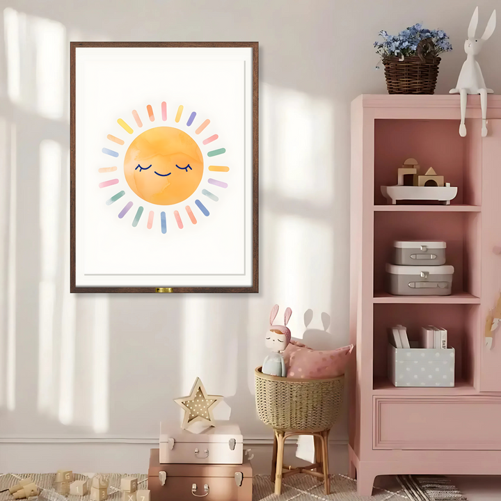 Radiant Rainbow Sun