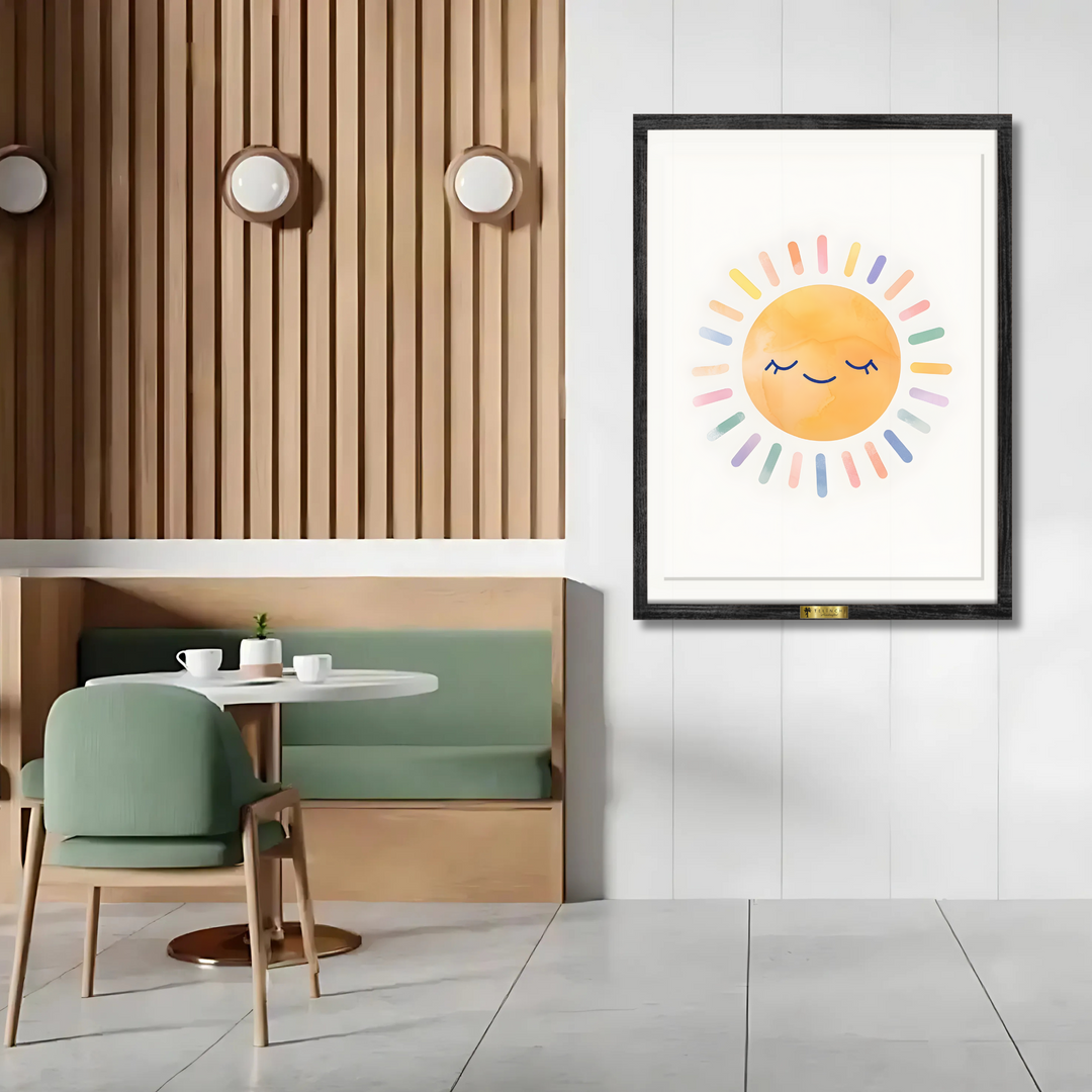 Radiant Rainbow Sun