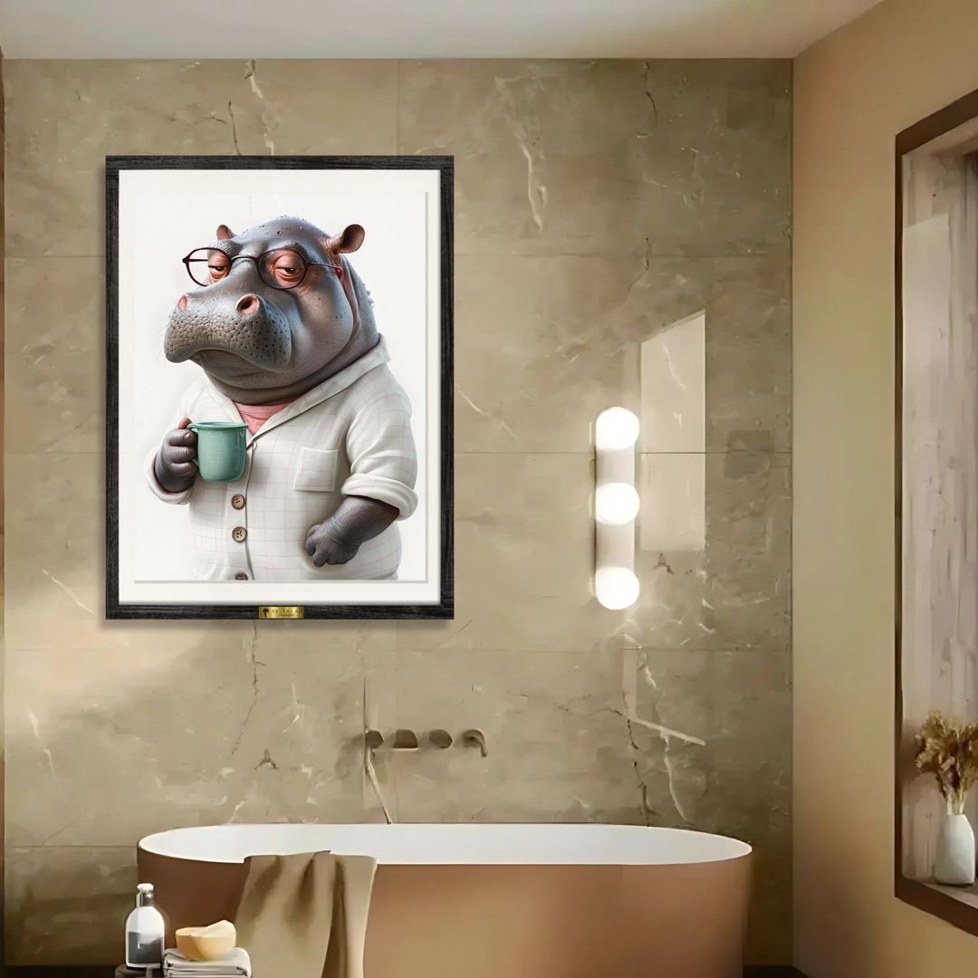 Morning Mood Hippo
