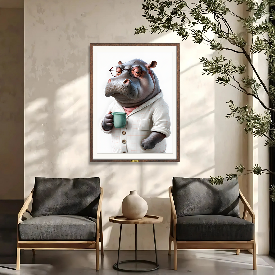 Morning Mood Hippo