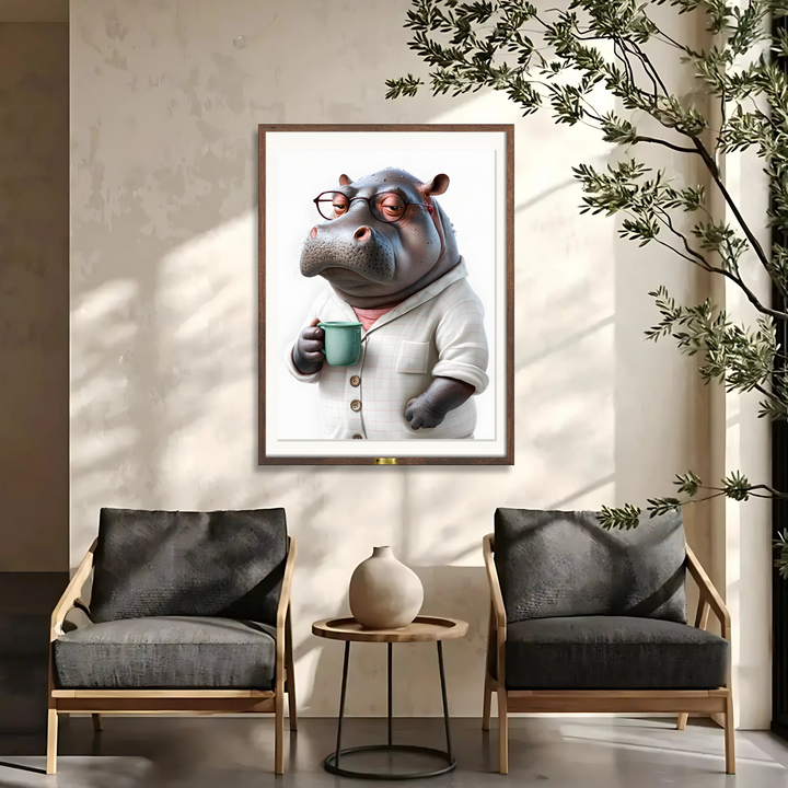 Morning Mood Hippo