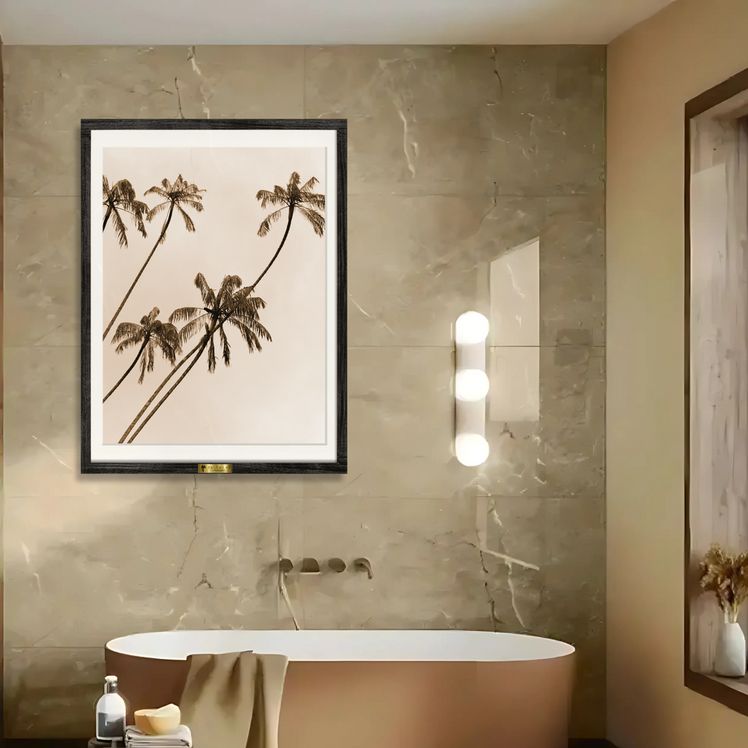 Sepia Palms