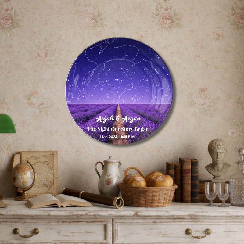 Personalized art plates