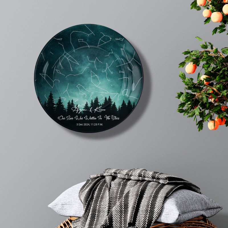 Personalized art plates