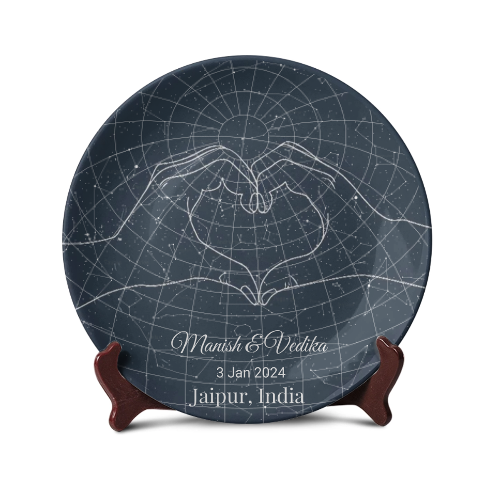 Celestial Heart Hands Star Map - Telinchi