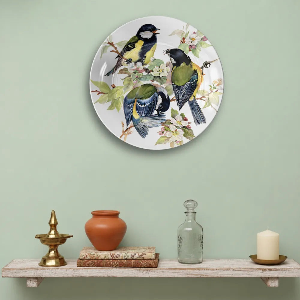 Botanical Songbirds & Blossom Branches