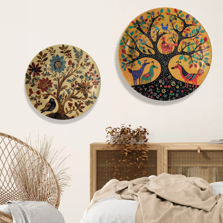 Set of 2 Art Plate