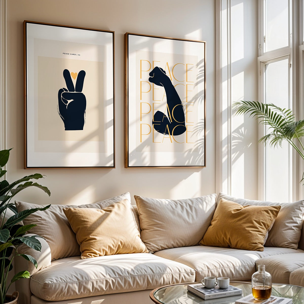 Styled interior space