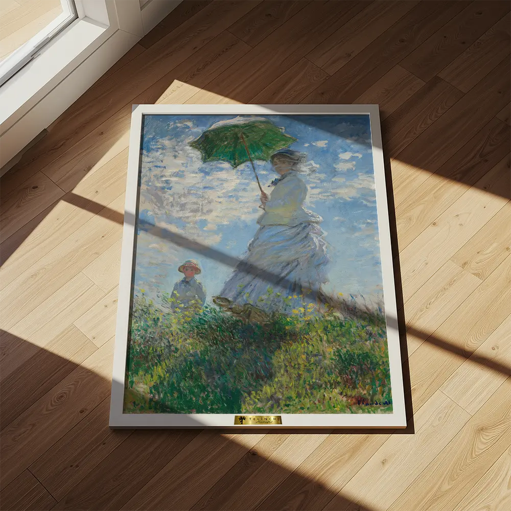 Madame Monet and Her Son by, Claude Monet Popular Painting