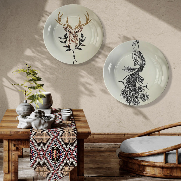 Set of 2 Art Plate