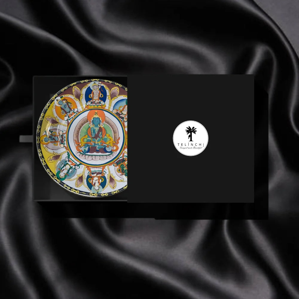 Tibetan Sacred Deity Wheel Plate