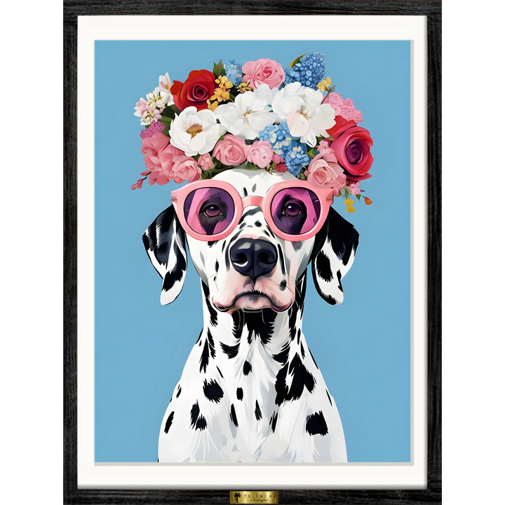 Flower Crowned Elegance