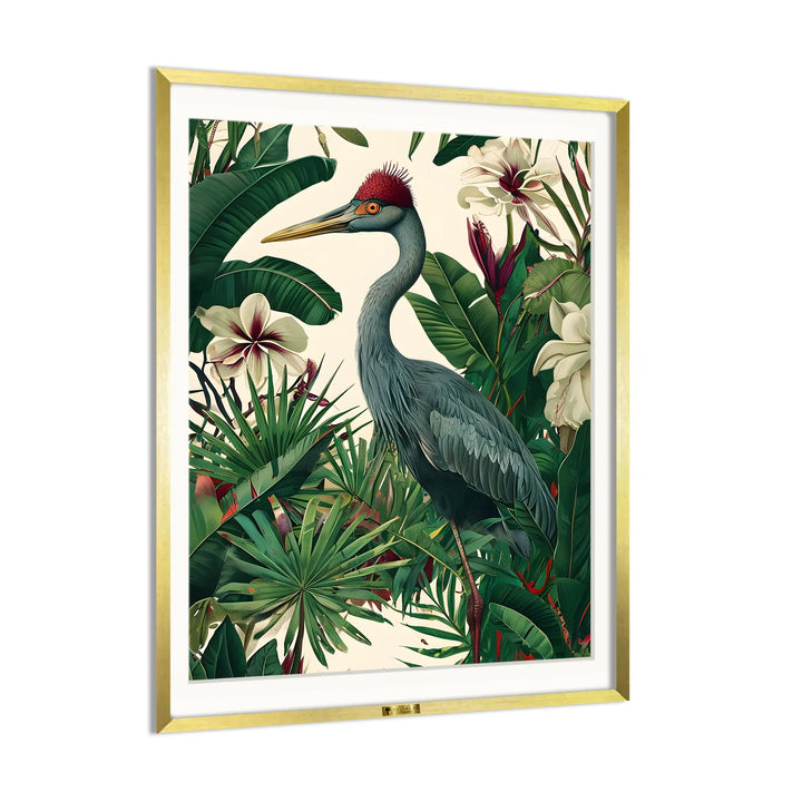 Crane in Paradise