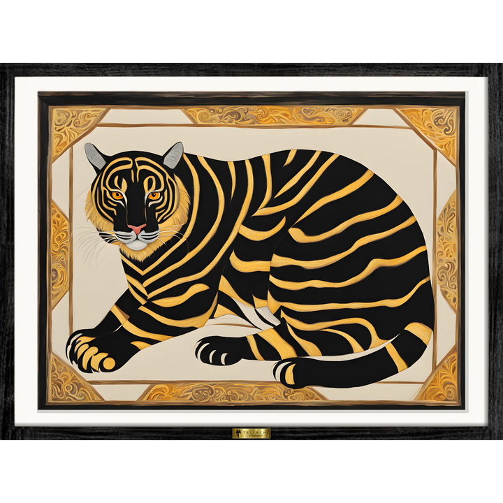 Golden Stripes Elegance