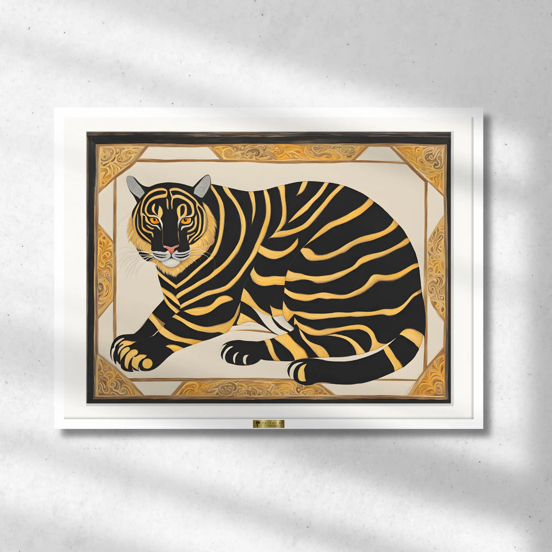 Golden Stripes Elegance