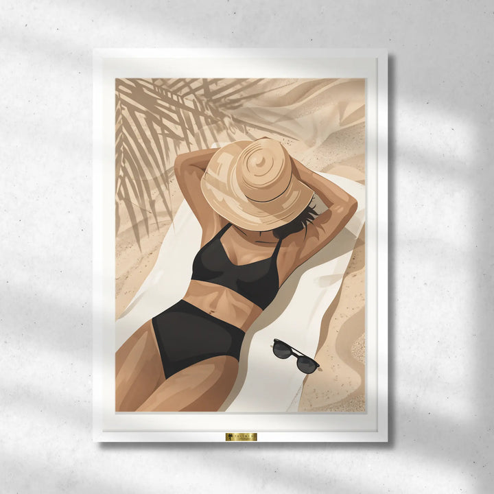 Serene Sunbathing