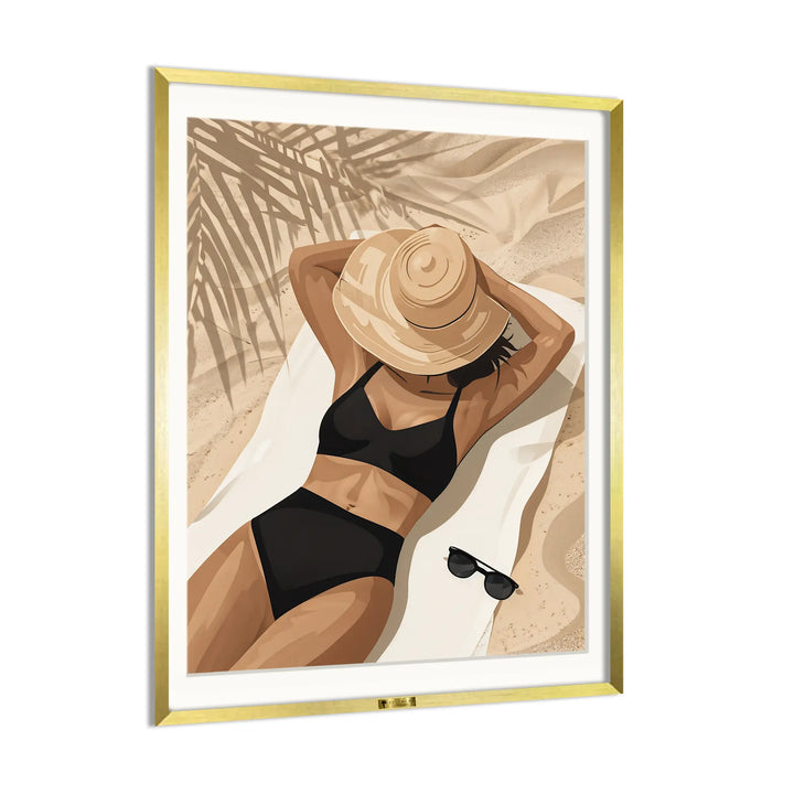 Serene Sunbathing