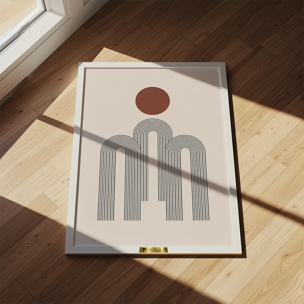Abstract and Minimalism Wall Set of 3 - Telinchi