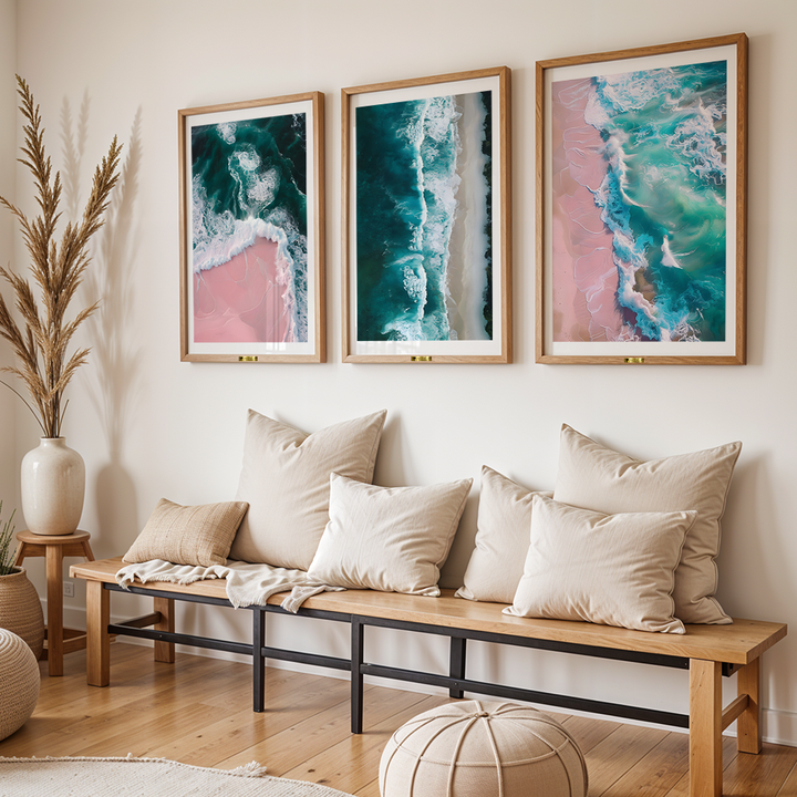 Coast and Beaches Wall Set of 3 - Telinchi