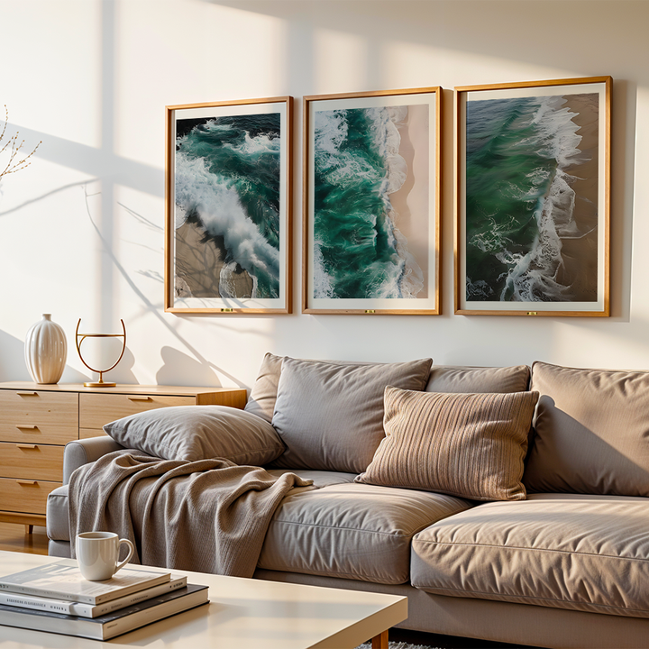 Coast and Beaches Wall Set of 3 - Telinchi