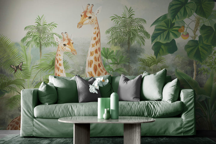 Jungle Giraffe Duo