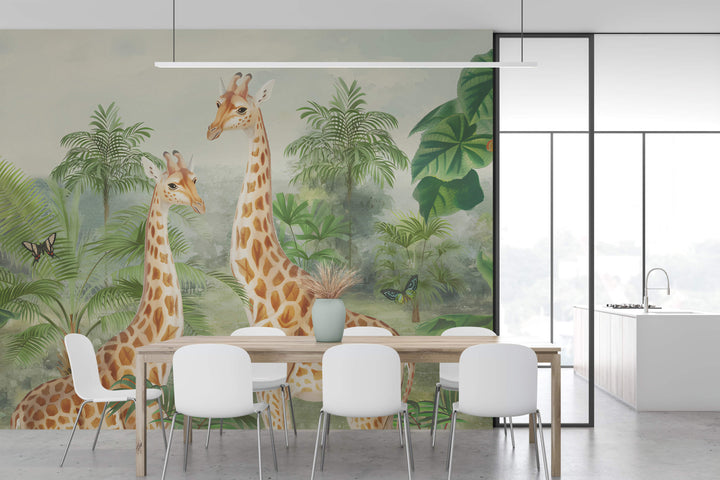 Jungle Giraffe Duo