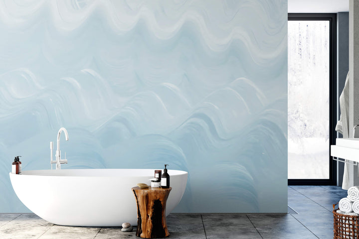 Wavy Ice Blue
