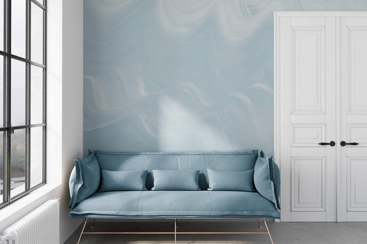 Wavy Ice Blue