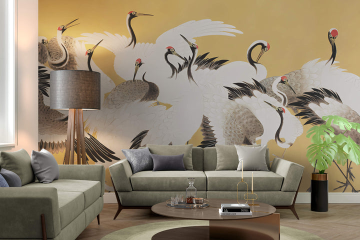 Golden Harmony Cranes