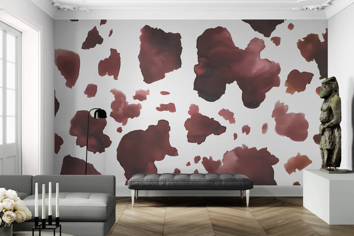 Crimson Cloud Abstract