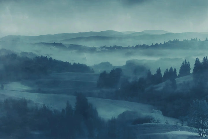 Misty Blue Horizons