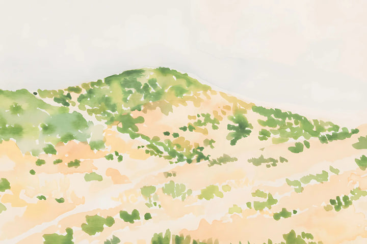 Pastel Mountain Serenity